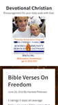 Mobile Screenshot of devotionalchristian.com